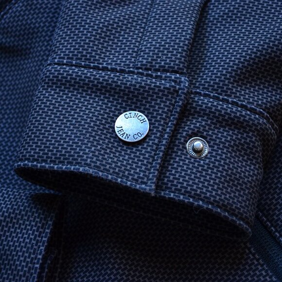 Cinch Men's Brown Textured Concealed Carry Jacket MWJ1537004 Size S - Picture 7 of 15